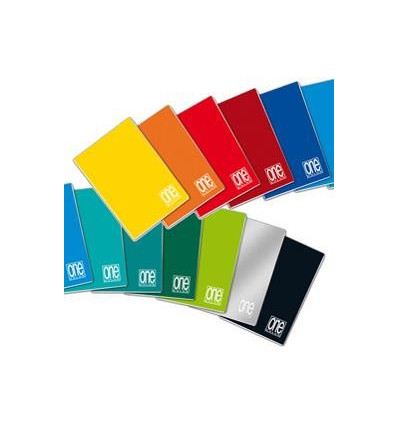 Quaderno piccolo 4 mm. one color - colori assortiti