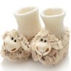 Pantofola baby pecora di lana 0-12 mesi