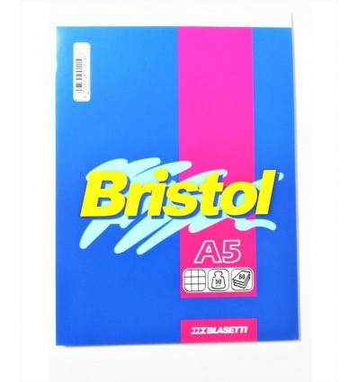 Block notes 15X21 Bristol A5 5MM Blasetti