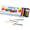 Scatola 90pz colori Giotto pastelli+pennarelli
