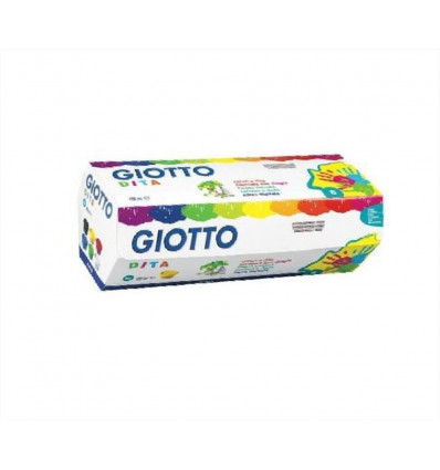 Colori a dita 6x100ml Giotto 