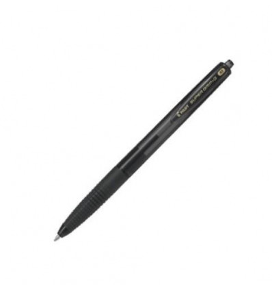 Penna Supergrip G medium scatto nera Pilot