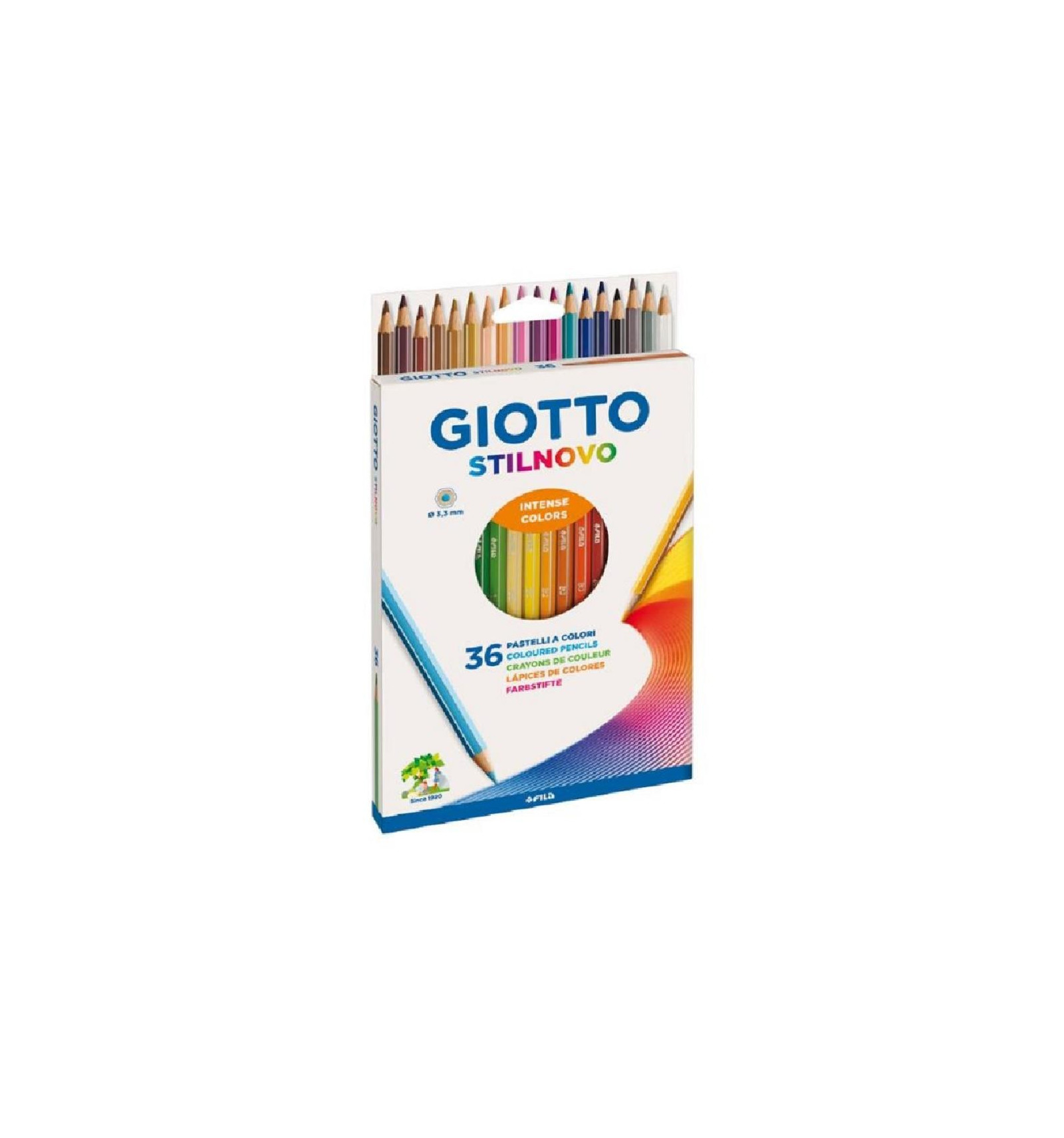 Pastelli Stilnovo 36pz matite Giotto Fila