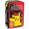Astuccio 3 zip Pokemon PIKACHU Seven