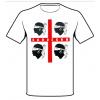 T-shirt 4 mori bianca adulto unisex