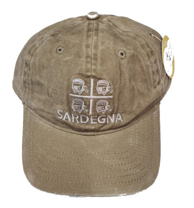Cappellino Sardegna ricamo 2 modelli