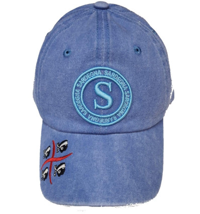 Cappello Sardegna con ricamo