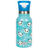 Borraccia Termica In Acciaio Inox con Beccuccio Trasparente Panda 350ml