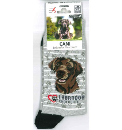 Calze Taglia unica CANI - Labrador Chocolate