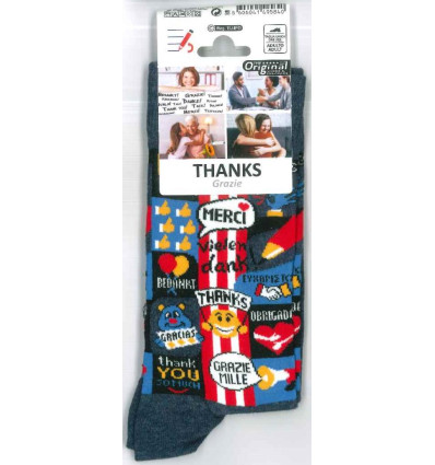Calze Taglia unica THANKS - Grazie