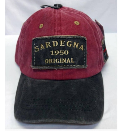 Cappello Sardegna Colore Rosso