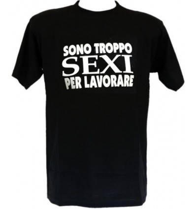 T-shirt troppo sexy per lavorare