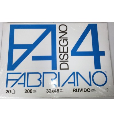 Album Fabriano 4 33x48 Ruvido 220 g/m²