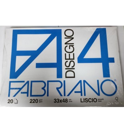Album Fabriano 4 33x48 Liscio 220 g/m² 