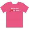 T-shirt bambino “Amore dei nonni” colore fuxia