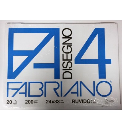 Album Fabriano 4 24x33 Ruvido 220 g/m² 