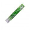 Refill per Penna a sfera Frixion Ball Pilot confez. 3pz - VERDE - 0,7 mm 